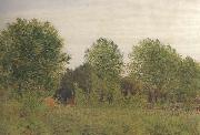 George Price Boyce.RWS Black Poplars at Pangbourne (mk46) china oil painting reproduction